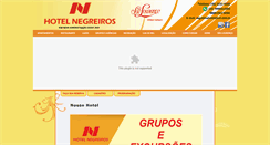Desktop Screenshot of hotelnegreiros.com.br